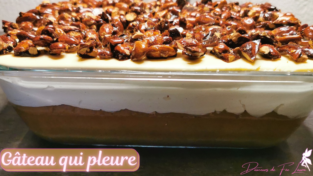 Gâteau qui pleure lait concentré