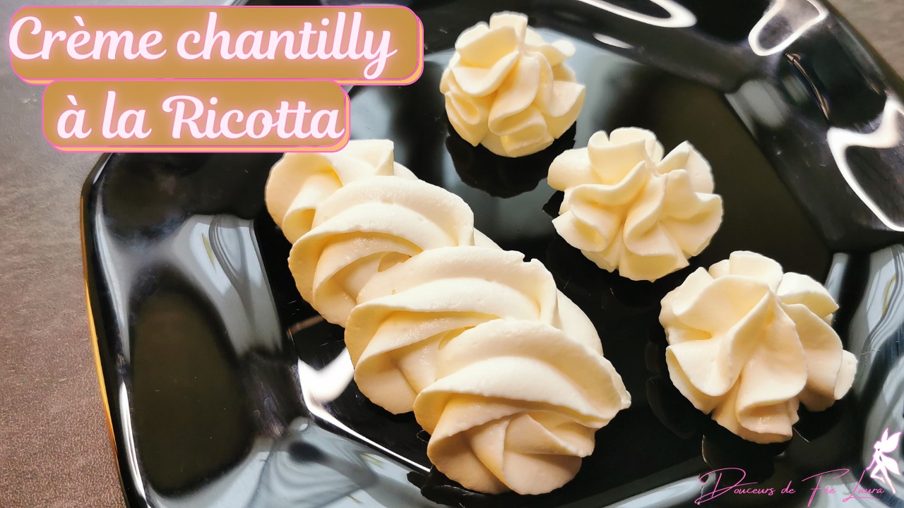 Crème chantilly Ricotta