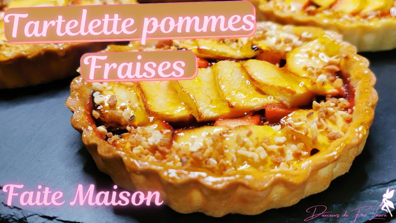 tarte pommes fraise