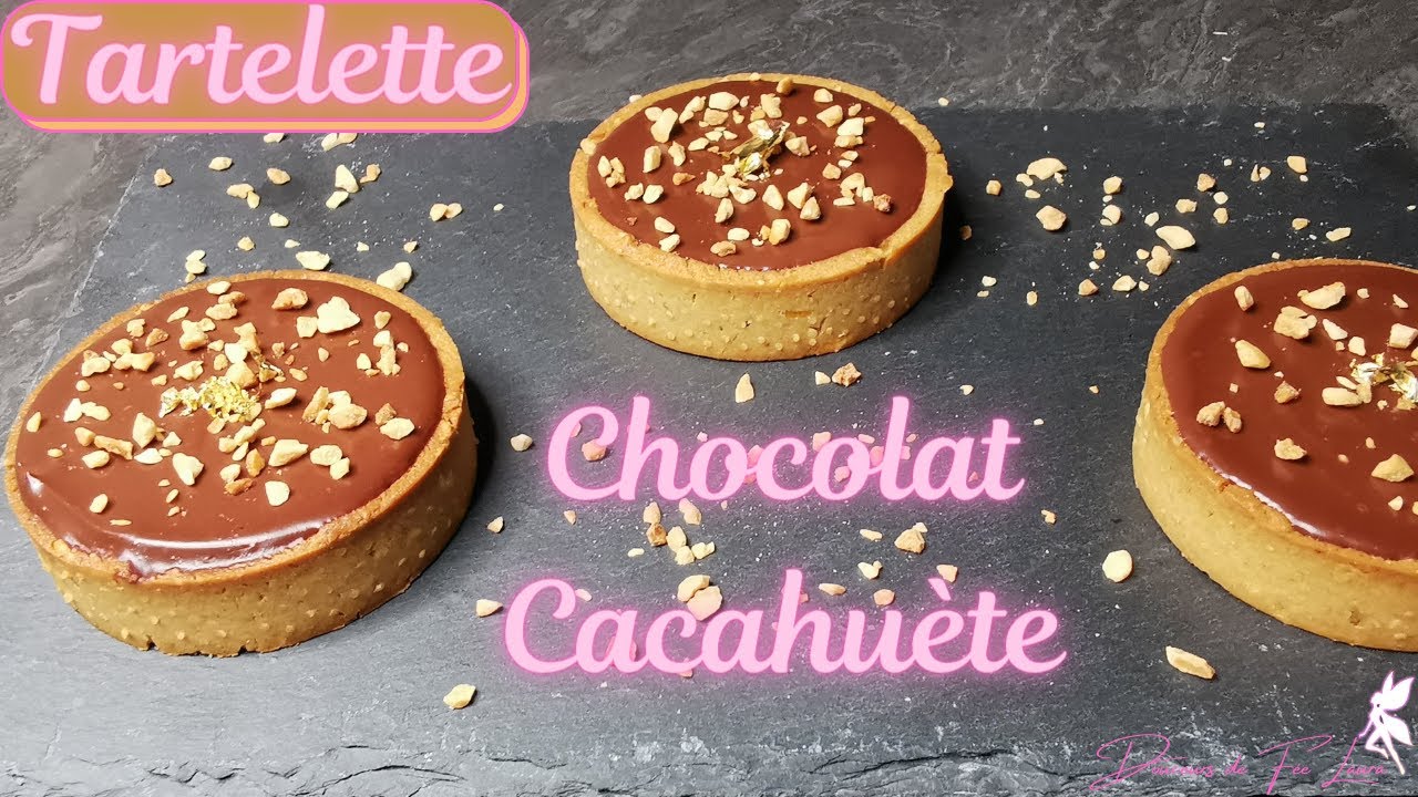 Tartelette chocolat cacahuète